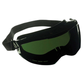 Kimberly-Clark Professional KleenGuard™ Monogoggle™ XTR Welding Over The Glasses Goggles With Black Frame And IRUV Shade 5 Hard Coat Lens